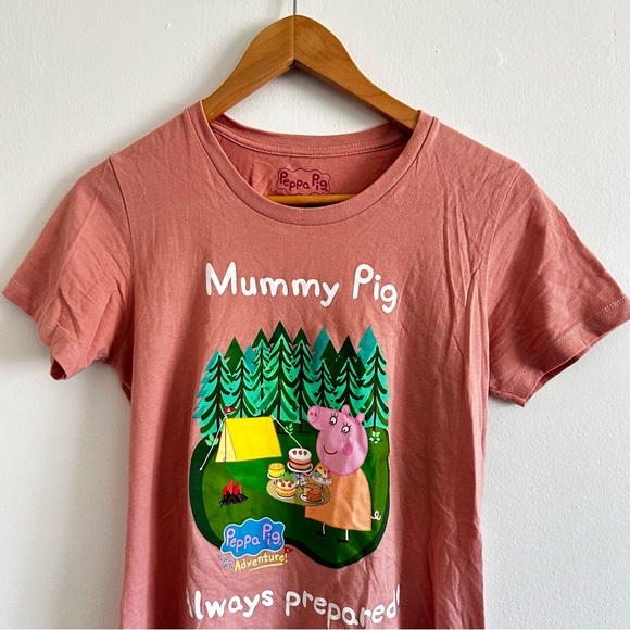 Peppa Pig Women Pink T-Shirt - Picture 2 of 2